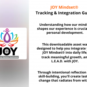 JOY Mindset® Tracking & Integration Guide