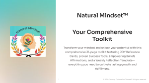 Natural Mindset™ Comprehensive Tool Kit