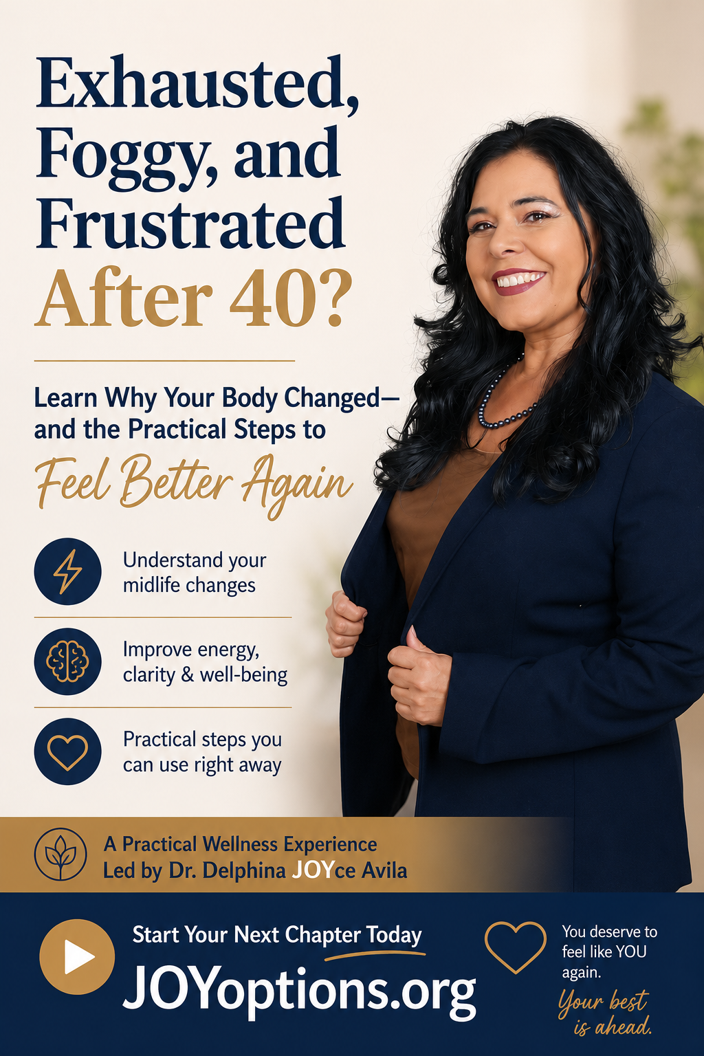 Exhausted, Foggy, and Frustrated After 40?