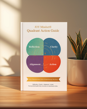 JOY Mindset Quadrant Action Guide cover